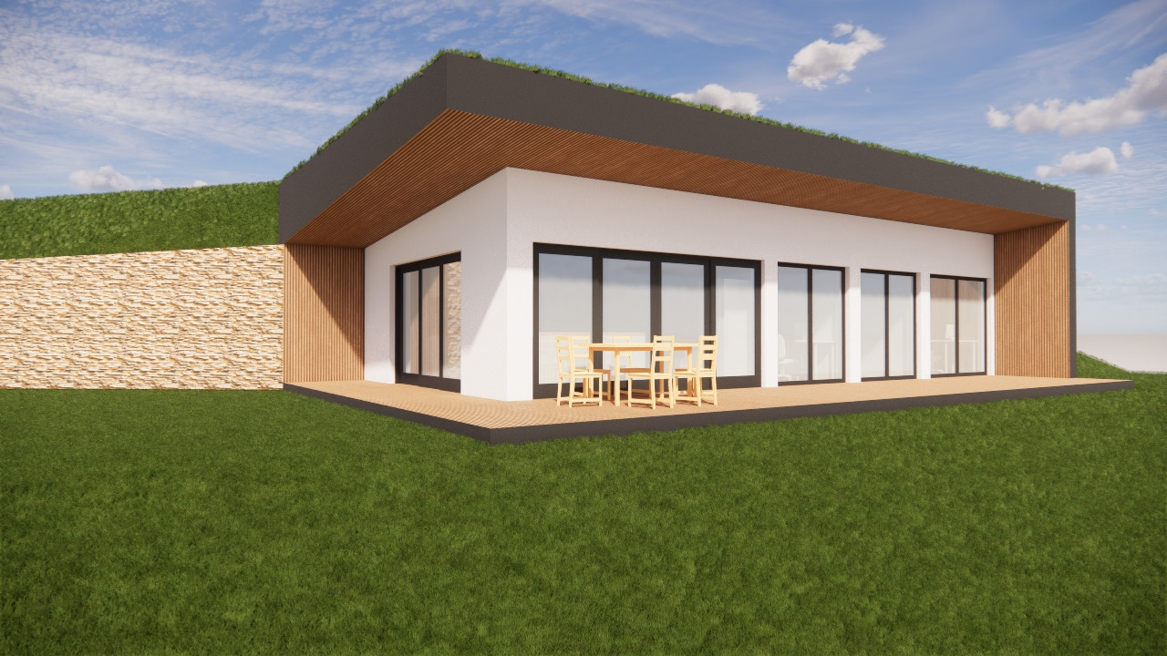 Construire Casă Garaj Semi-Îngropat - Image 2